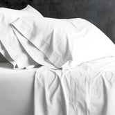 Chiswick Living Solid Cotton Double Sheet Set