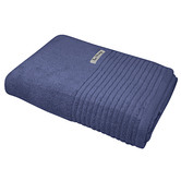 Bas Phillips Indigo Hayman Zero Twist Cotton Bathroom Towels