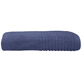 Bas Phillips Indigo Hayman Zero Twist Cotton Bathroom Towels