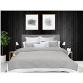 Bas Phillips Pewter New York Cotton Quilt Cover Set