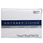 Radisson Home Plain Thermal Flannel Sheet Set