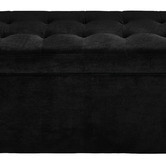 Radisson Home Velvet Luxe Bed Bench Ottoman