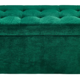 Radisson Home Velvet Luxe Bed Bench Ottoman