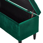 Radisson Home Velvet Luxe Bed Bench Ottoman