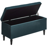 Radisson Home Velvet Luxe Bed Bench Ottoman