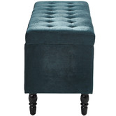 Radisson Home Velvet Luxe Bed Bench Ottoman