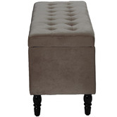 Radisson Home Velvet Luxe Bed Bench Ottoman