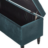Radisson Home Velvet Luxe Bed Bench Ottoman