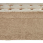 Radisson Home Velvet Luxe Bed Bench Ottoman