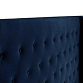 Radisson Home Stamford Winged Chesterfield Velvet King Bedhead