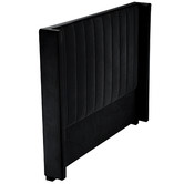 Radisson Home Monaco Winged Velvet Bedhead
