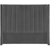 Radisson Home Monaco Winged Velvet Bedhead