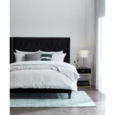 Radisson Home Stamford Winged Chesterfield Velvet King Bedhead