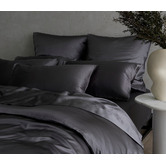 Radisson Home Dark Grey Hypnos Mulberry Silk Quilt Cover Set