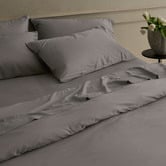 Radisson Home Taupe Aetius Organic Bamboo Quilt Cover Set