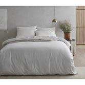 Radisson Home White Organic Cotton Quilt Cover Set