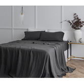 Radisson Home Triemes French Flax Linen Sheet Set