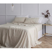 Radisson Home Triemes French Flax Linen Sheet Set
