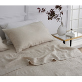 Radisson Home Triemes French Flax Linen Sheet Set