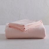 Radisson Home Soft Pink Glauci Organic Cotton Flannelette Quilt Cover Set