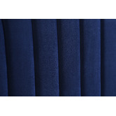 Radisson Home Navy Channel Arch Velvet Bedhead