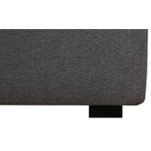 Radisson Home Charcoal Tully Linen-Blend Oversized Bedhead
