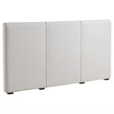 Radisson Home Natural Tully Linen-Blend Oversized Bedhead
