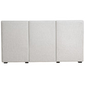 Radisson Home Natural Tully Linen-Blend Oversized Bedhead