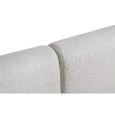 Radisson Home Natural Tully Linen-Blend Oversized Bedhead