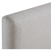 Radisson Home Natural Tully Linen-Blend Oversized Bedhead