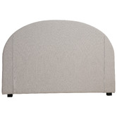 Radisson Home Channel Arch Linen-Blend Bedhead