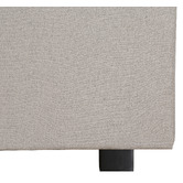 Radisson Home Channel Arch Linen-Blend Bedhead