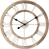 High ST. 60cm Hamptons Floating Wall Clock