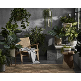 High ST. 120cm Potted Faux Fiddle Leaf Fig Tree