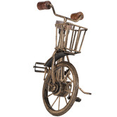 High St. Vintage-Style Metal Bicycle Figurine