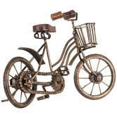 High St. Vintage-Style Metal Bicycle Figurine
