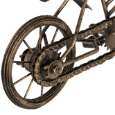 High St. Vintage-Style Metal Bicycle Figurine