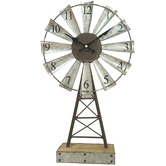 High St. Windmill Table Clock