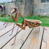 High St. Lucky Praying Mantis Garden Ornament
