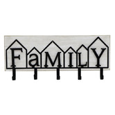 High St. 5 Hook Family Wall Hanger