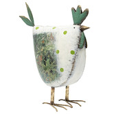 High St. Natures Art Chook with Polka Dots Ornament