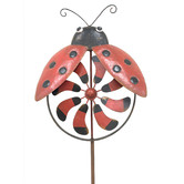 High St. Ladybird Wind Spinner Garden Stake