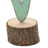 High St. 2 Piece Pastel Flower on Base Ornament Set