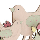 High St. 2 Piece Glam Bird Family Statue Set