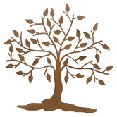 High St. Frameless Tree of Life Iron Wall Decor