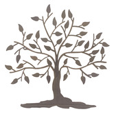 High St. Frameless Tree of Life Iron Wall Decor
