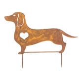 High St. Dachshund Garden Stake