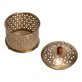 High St. Gold Round Trinket Box