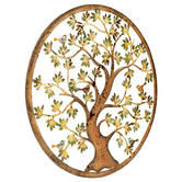 High St. Tree of Life with Birds Metal Wall Accent