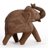High St. 16cm Mango Wood Elephant Ornament